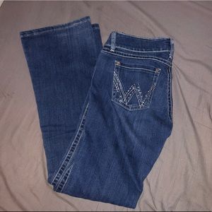 Wrangler bootcut jeans